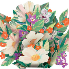 Lacey Chabert Collection Beautiful Day Flower Bouquet Jumbo 3D Pop-Up Mother's Day Card