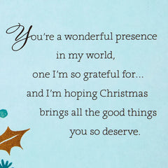 Thanks for Being You Christmas Card