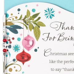 Thanks for Being You Christmas Card