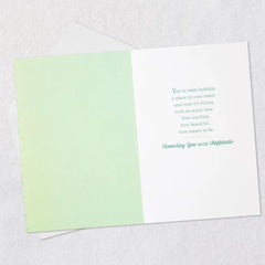 A Whole New Love Story New Baby Card