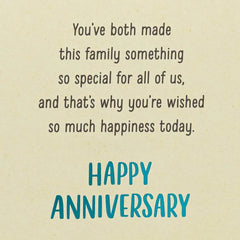 Disney You've Made This Family Special Anniversary Card for Parents