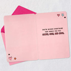 Everything Comfy, Cozy and Good Birthday Card