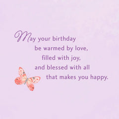 Love, Joy and Blessings Birthday Card