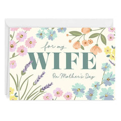 Lucky to Share This Love Custom Mother's Day Card for Wife