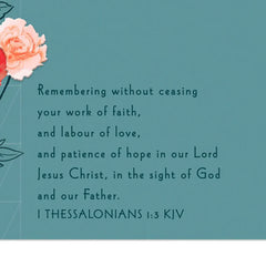 Thanking God for You Religious Thank You Card for Pastor and Wife