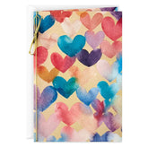Floating Hearts Blank Love Card