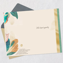Love Is Surrounding You Nkonsonkonson Symbol Sympathy Card