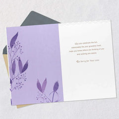 Wishing You Peace Sympathy Card for Loss of Grandmother