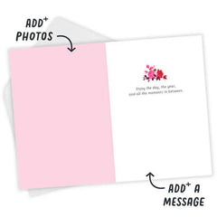 Enjoy All the Moments Birthday Photo Card