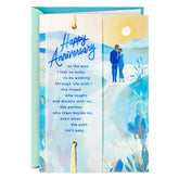 I Feel So Lucky Romantic Anniversary Card for Husband