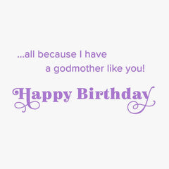 Beyond Blessed Birthday Card for Godmother
