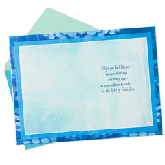 Blessing After Blessing Birthday Card With Bookmark
