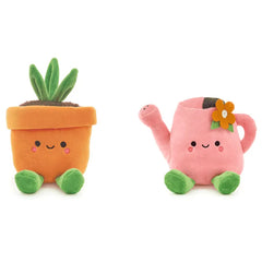 Better Together Watering Can and Plant Magnetic Plush Pair, 4.5"