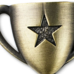 Way to Go Trophy Antiqued Metal Pocket Token