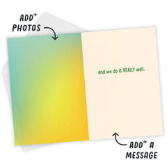 We Do Fun Photo Collage Custom Card