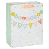 13" Welcome Baby Banner Large Gift Bag