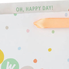 13" Welcome Baby Banner Large Gift Bag