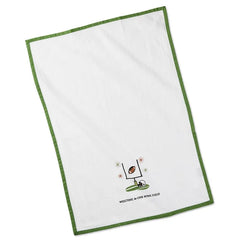 Welcome to Our Home Field Tea Towel, 18x26