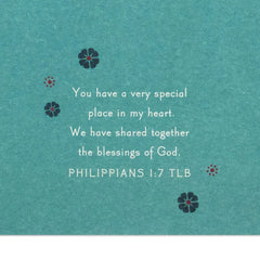 What a Blessing You Are Religious Thanksgiving Card