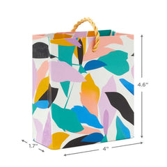 4.6" Whimsical Patterns 3-Pack Gift Card Holder Mini Bags
