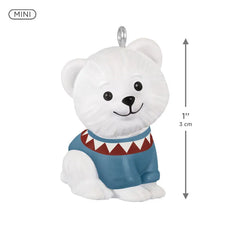 Mini A Frosty Lil' Friend Ornament, 1"