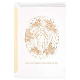 Every Happiness and Blessing Wedding Card for Couple
