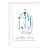White Coat Ceremony Custom Congratulations Card