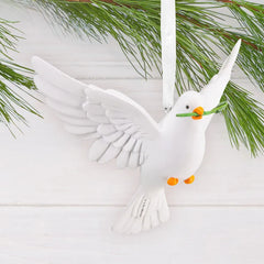 White Dove Hallmark Ornament