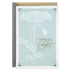 Wishing You Comfort and Peace Sympathy Card
