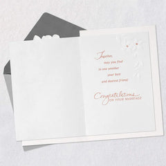 Live, Laugh, Love Wedding Card