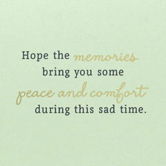 Caring Hearts Go Out to You Sympathy Card