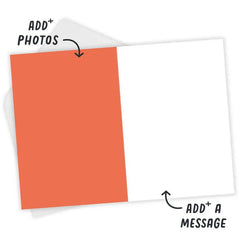 White Frame Custom Halloween Card