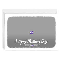 White Frame Horizontal Custom Mother's Day Card
