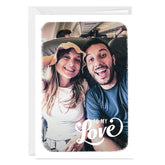 To My Love Romantic Custom Love Card