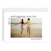 Moments and Memories Horizontal White Frame Blank Custom Card