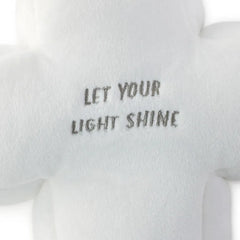 Let Your Light Shine Plush Cross Toy With Music, 8"