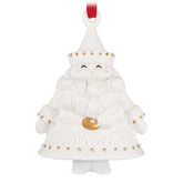 Stunning Santas Porcelain Ornament
