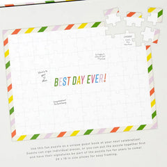 Best Day Ever Guest Book Puzzle