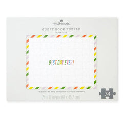 Best Day Ever Guest Book Puzzle