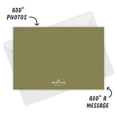Welcome Joy Flat Christmas Photo Card