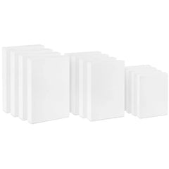 White 12-Pack Small, Medium and Large Gift Boxes Assortment