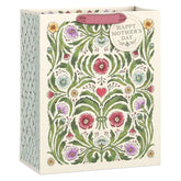13" Symmetrical Floral Large Mother's Day Gift Bag