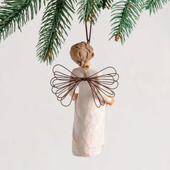 Willow Tree Sunshine Angel Ornament, 4" H