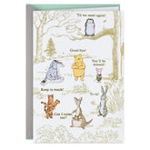 Disney Winnie the Pooh Gloomy Without You Goodbye Card