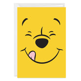 Disney Winnie the Pooh Face Custom Card