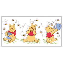 Disney Winnie the Pooh With Hunny Pot Collectible Drinking Glass, 13.5 oz.