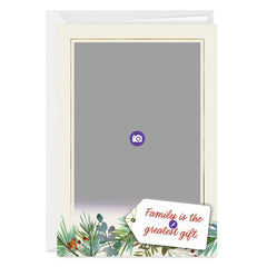 Family Is the Greatest Gift Custom Christmas Card