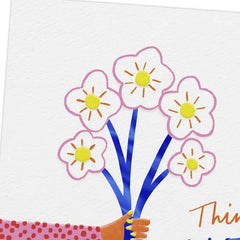 Things Bloom Wherever You Are Birthday Card
