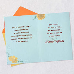 Good Friends Are Like Go-To Jeans Birthday Card