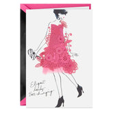Elegant and Lovely Birthday Card for Her